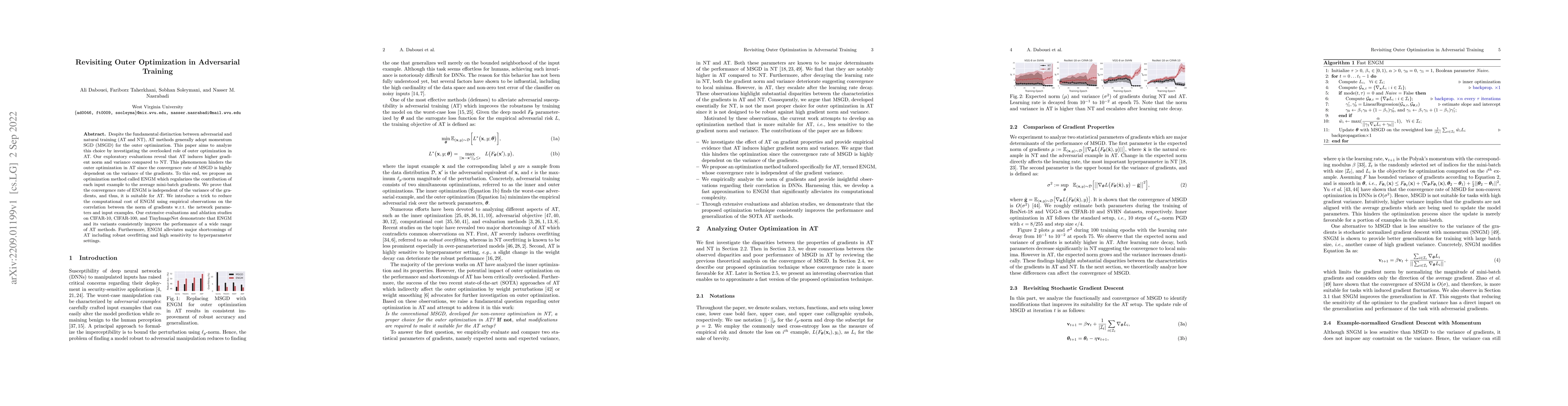 Thumbnail for Revisiting Outer Optimization in Adversarial Training