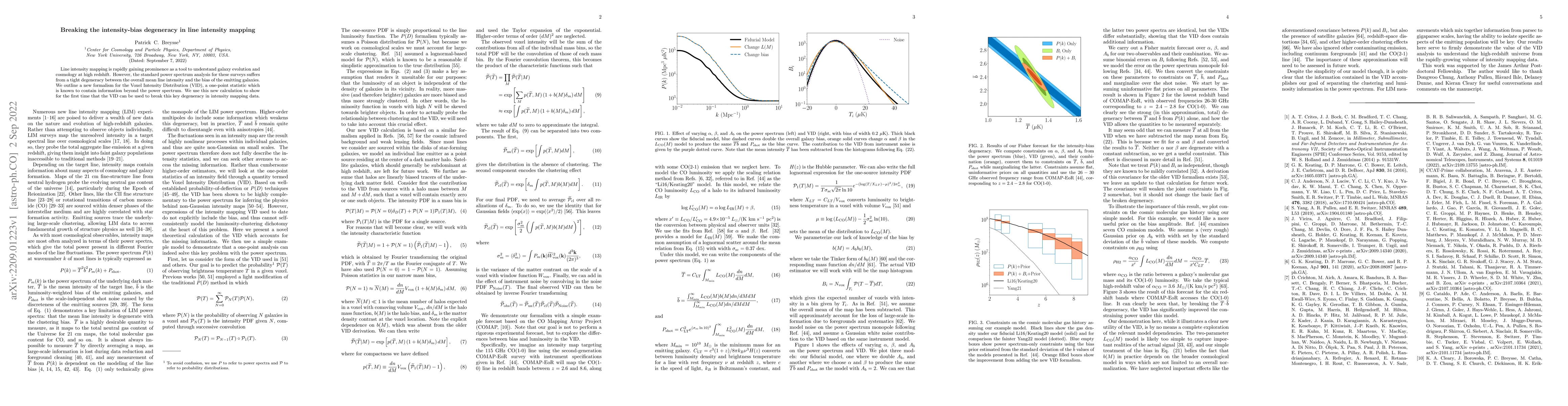Thumbnail for Breaking the intensity-bias degeneracy in line intensity mapping