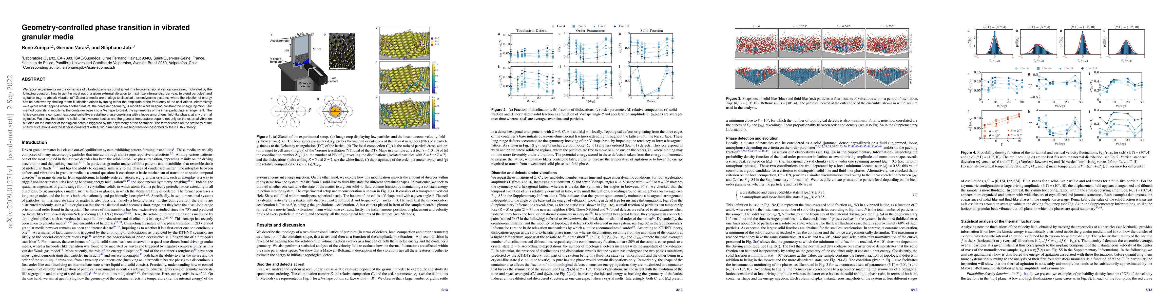 Thumbnail for Geometry-controlled phase transition in vibrated granular media