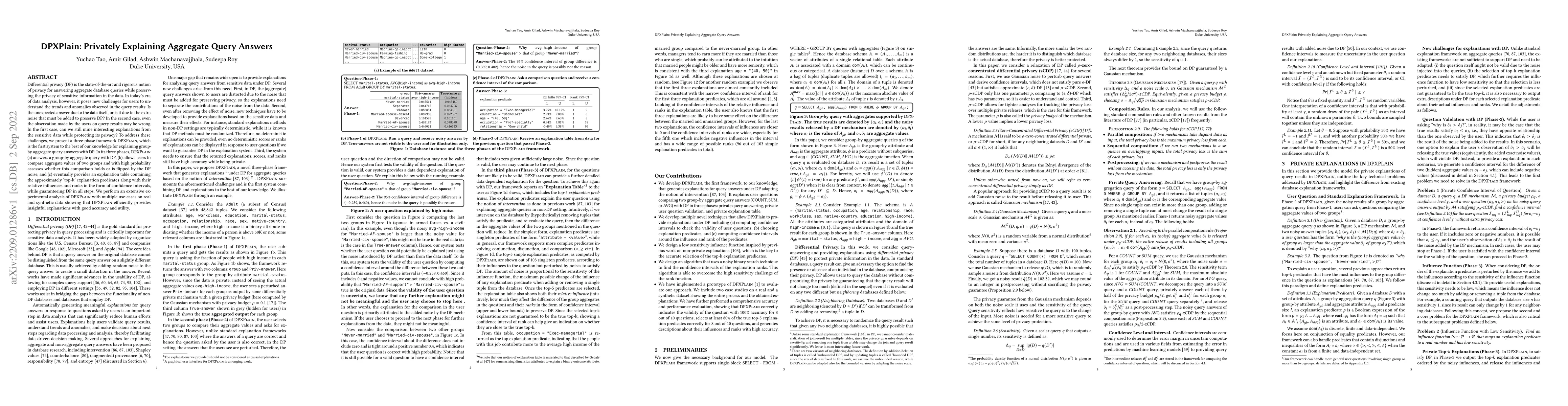 Thumbnail for DPXPlain: Privately Explaining Aggregate Query Answers