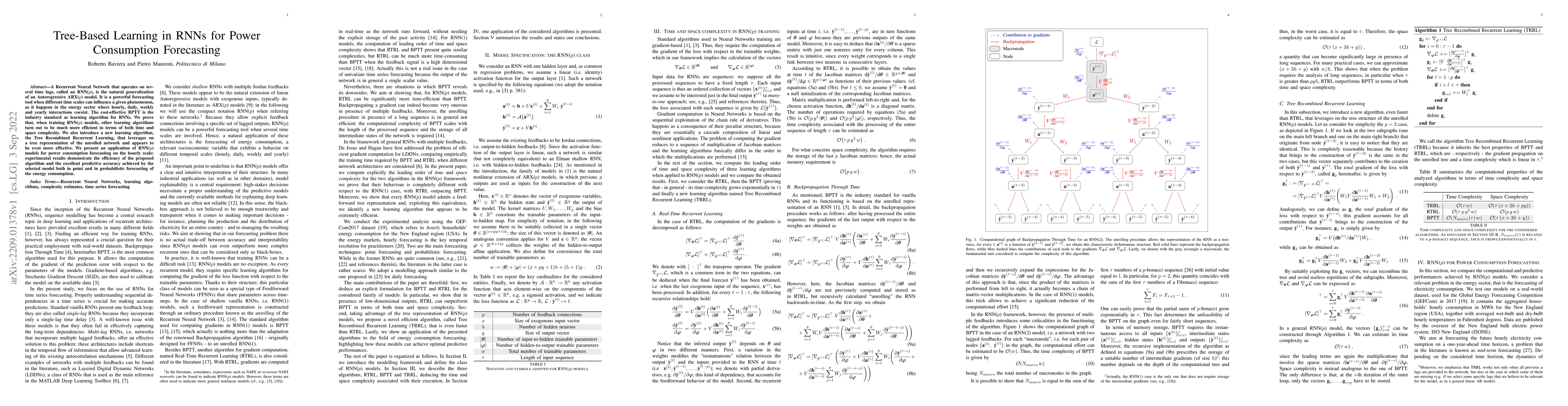 Thumbnail for Tree-Based Learning in RNNs for Power Consumption Forecasting