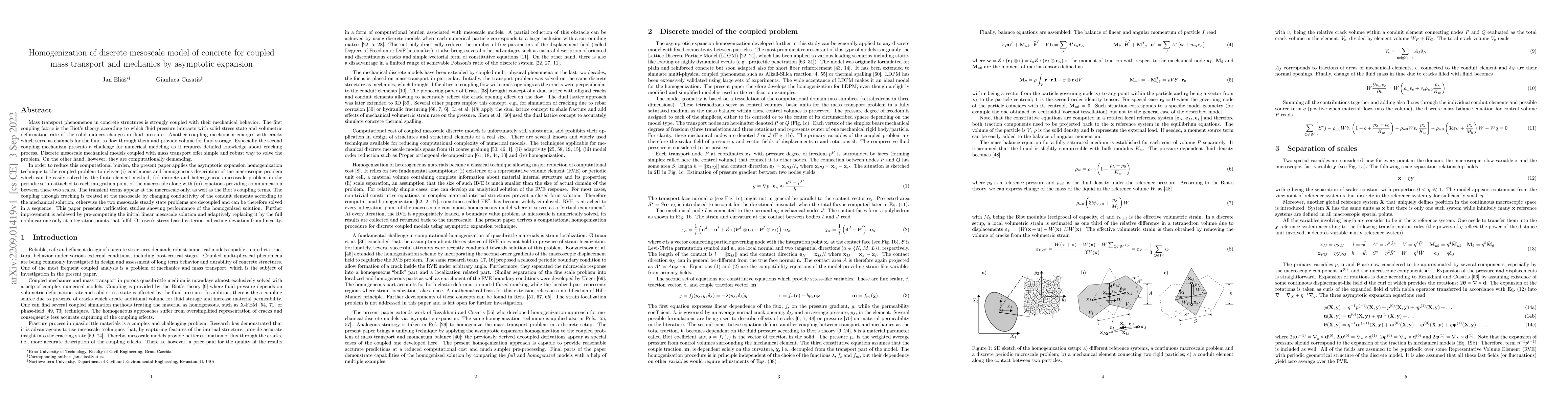 Thumbnail for Homogenization of discrete mesoscale model of concrete for coupled mass
  transport and mechanics by asymptotic expansion