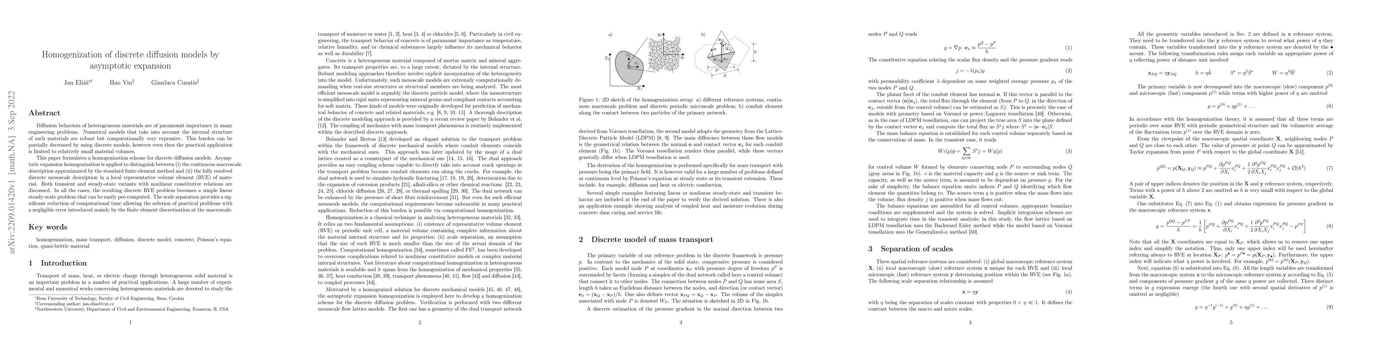 Thumbnail for Homogenization of discrete diffusion models by asymptotic expansion