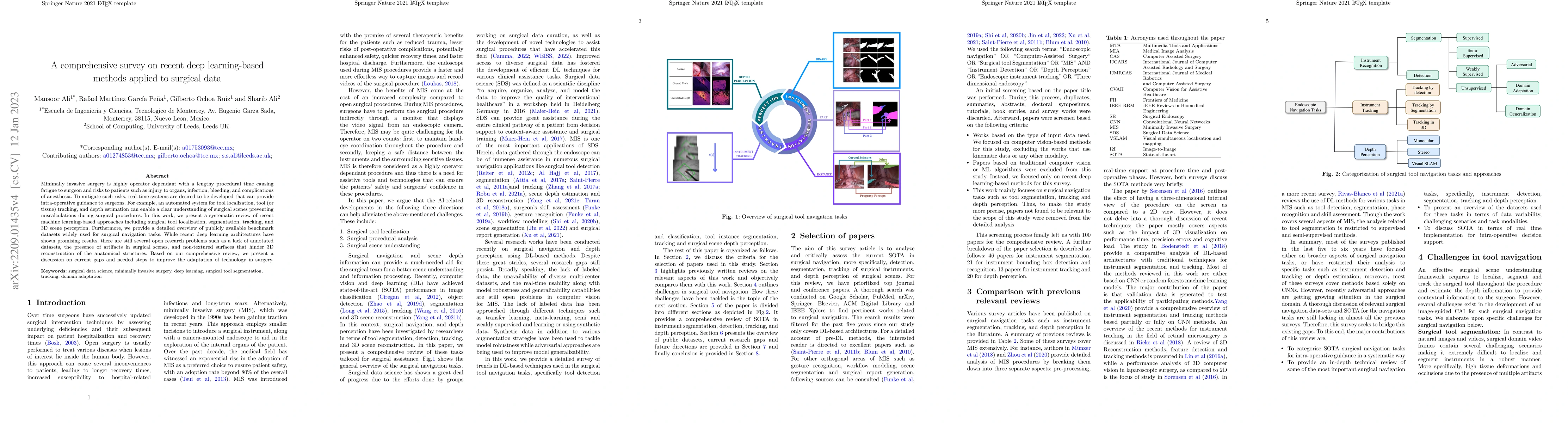 Thumbnail for A comprehensive survey on recent deep learning-based methods applied to
  surgical data
