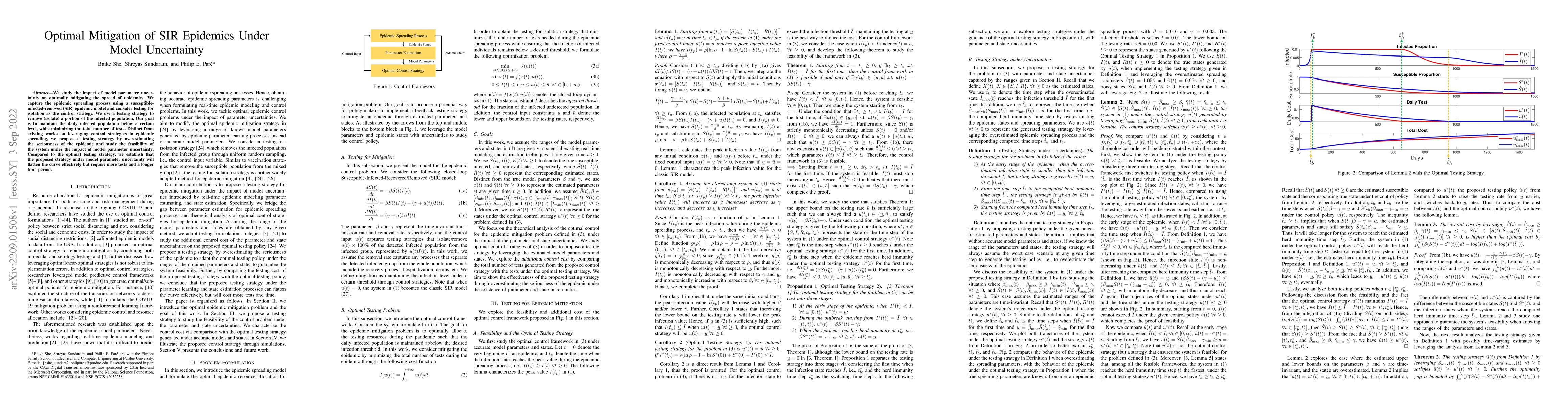 Thumbnail for Optimal Mitigation of SIR Epidemics Under Model Uncertainty