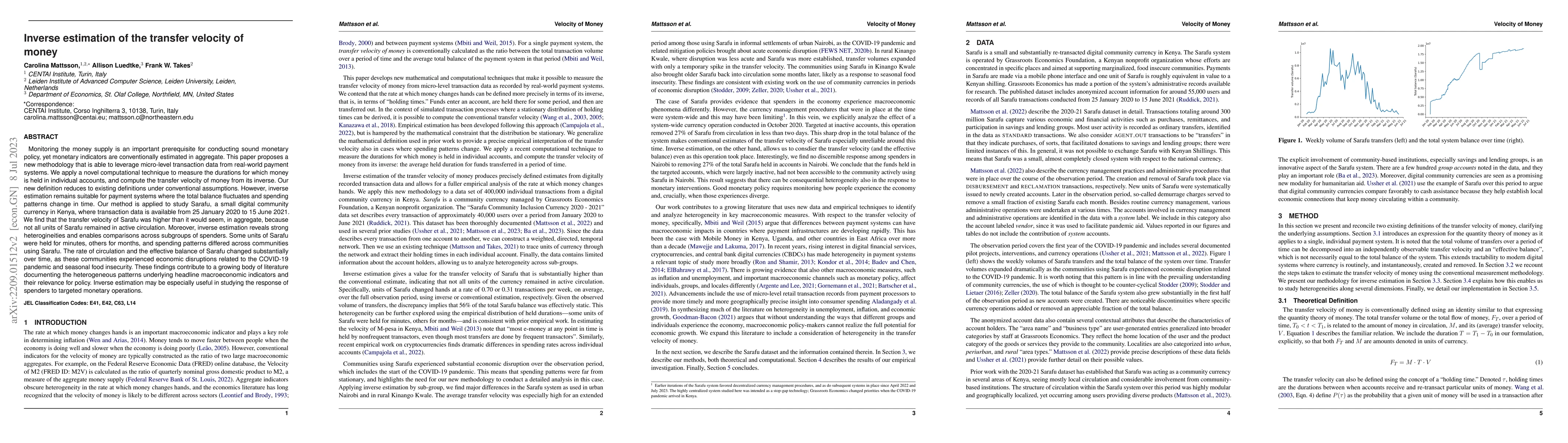 Thumbnail for Inverse estimation of the transfer velocity of money