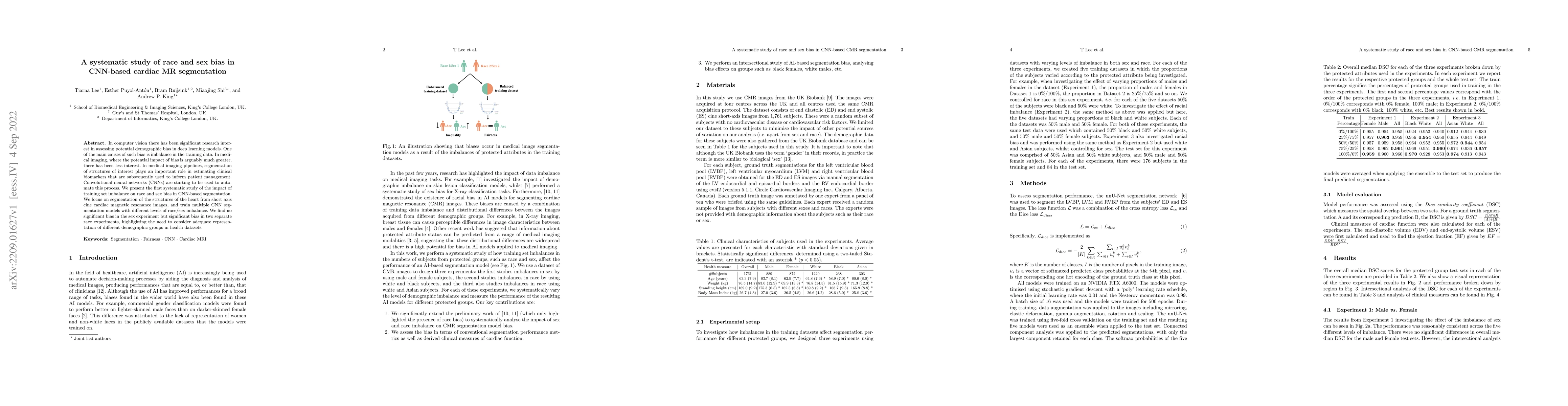 Thumbnail for A systematic study of race and sex bias in CNN-based cardiac MR
  segmentation