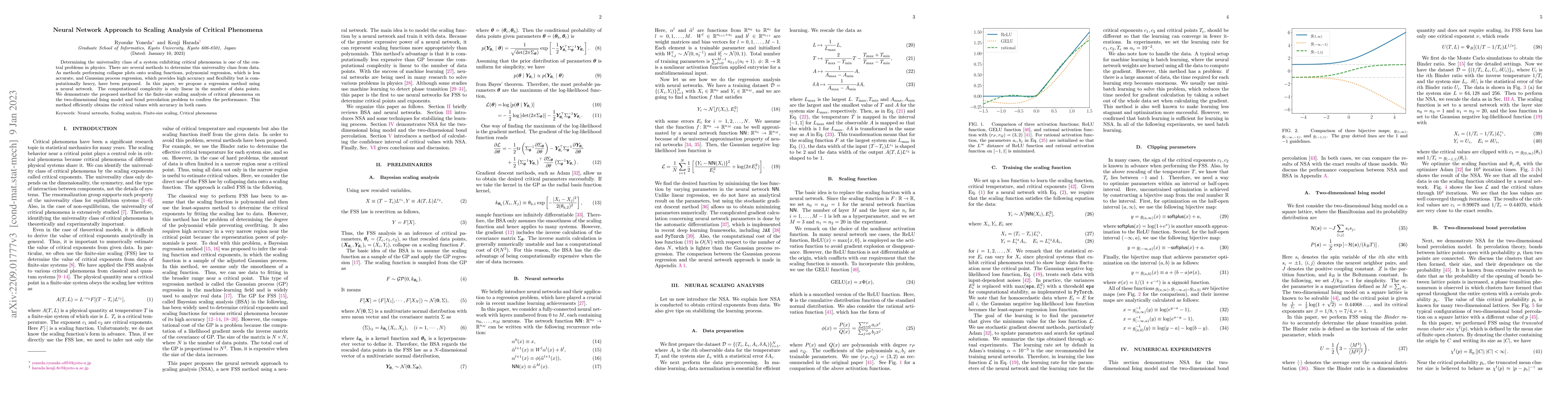 Thumbnail for Neural Network Approach to Scaling Analysis of Critical Phenomena