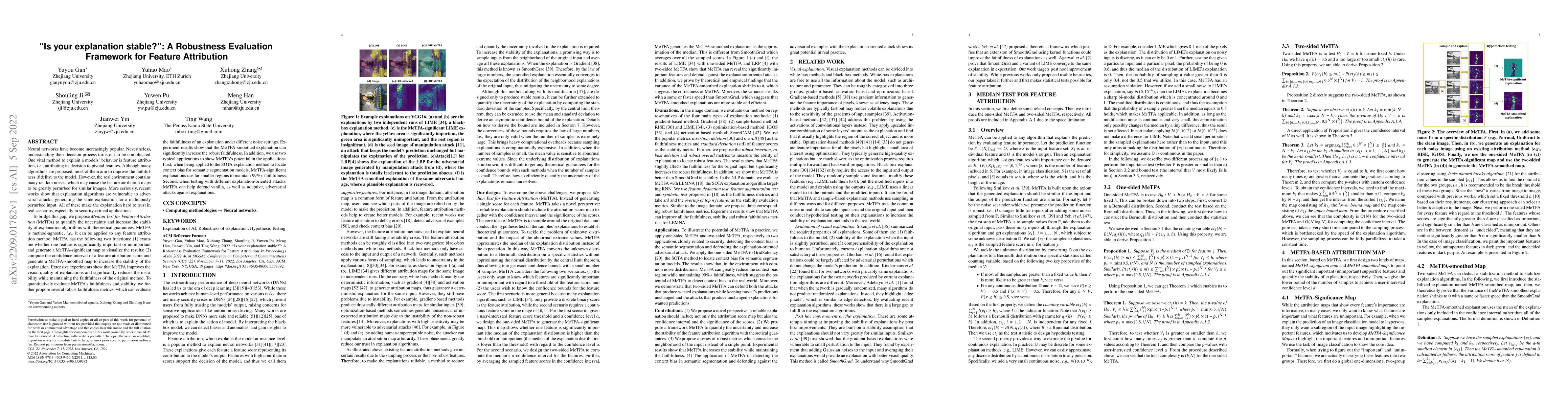 Thumbnail for "Is your explanation stable?": A Robustness Evaluation Framework for
  Feature Attribution