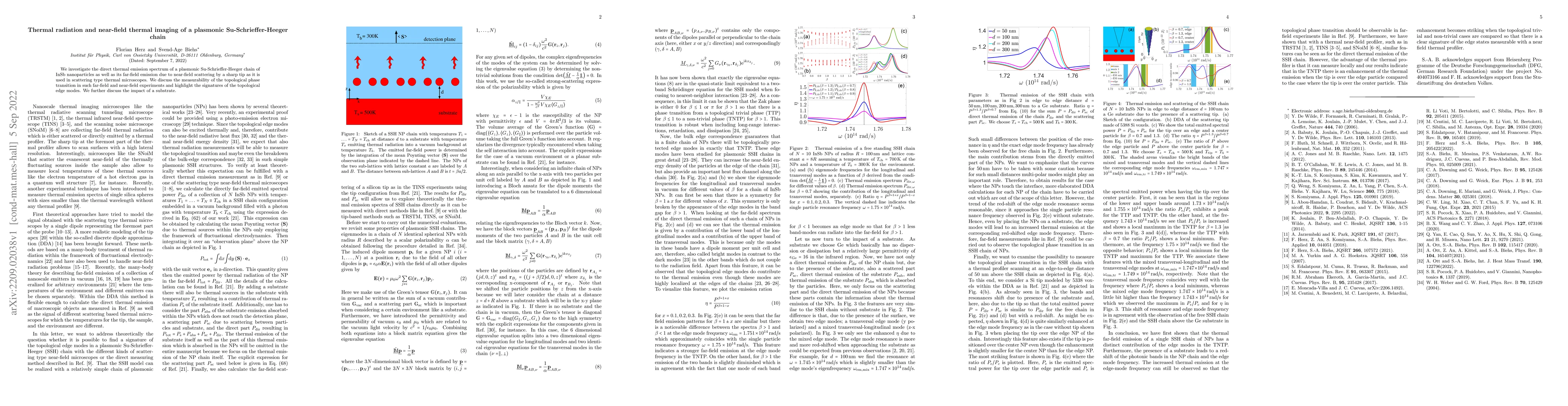 Thumbnail for Thermal radiation and near-field thermal imaging of a plasmonic
  Su-Schrieffer-Heeger chain