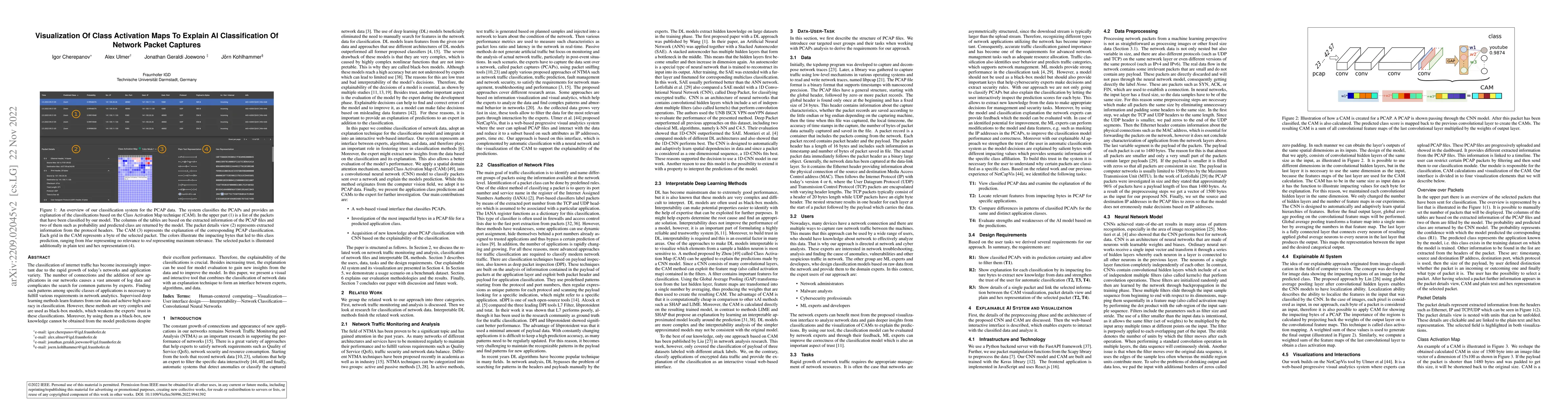 Thumbnail for Visualization Of Class Activation Maps To Explain AI Classification Of
  Network Packet Captures