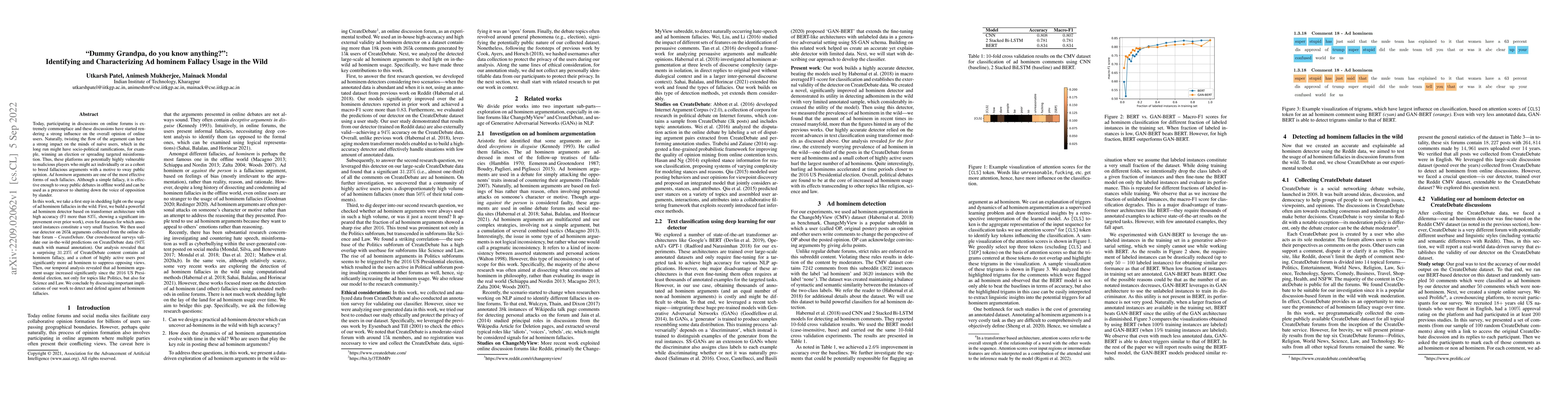 Thumbnail for "Dummy Grandpa, do you know anything?": Identifying and Characterizing
  Ad hominem Fallacy Usage in the Wild