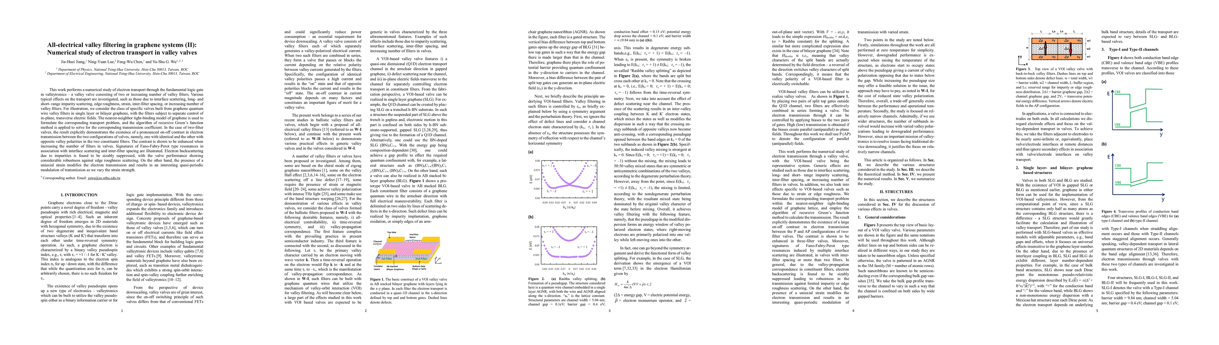 Thumbnail for All-electrical valley filtering in graphene systems (II): Numerical
  study of electron transport in valley valves