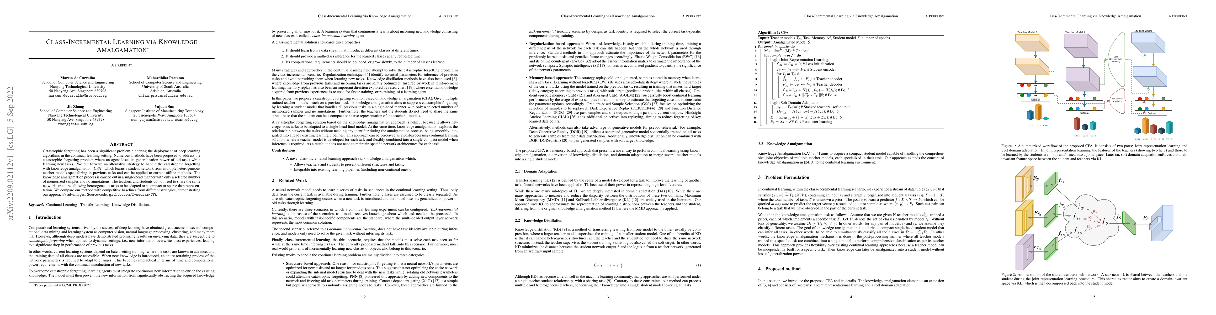 Thumbnail for Class-Incremental Learning via Knowledge Amalgamation