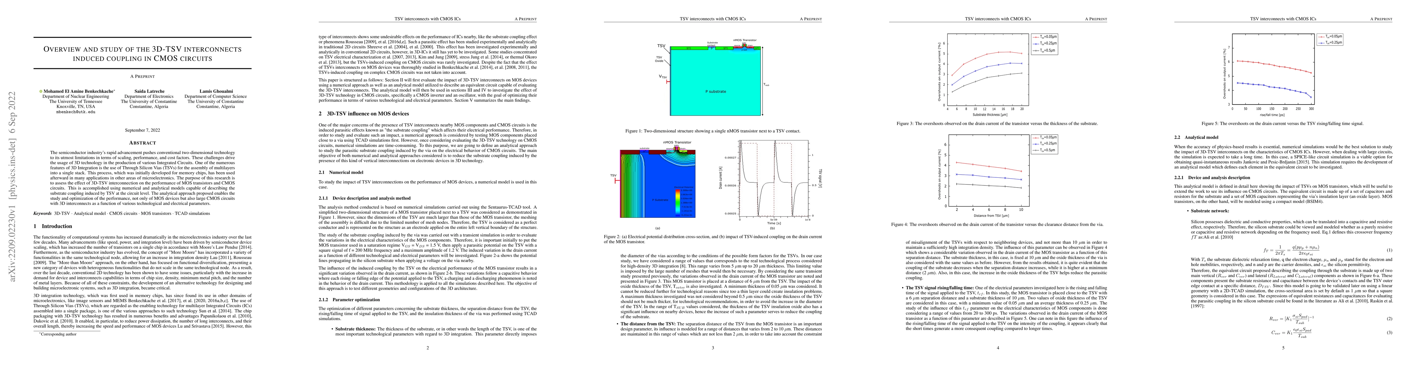 Thumbnail for Overview and study of the 3D-TSV interconnects induced coupling in CMOS
  circuits