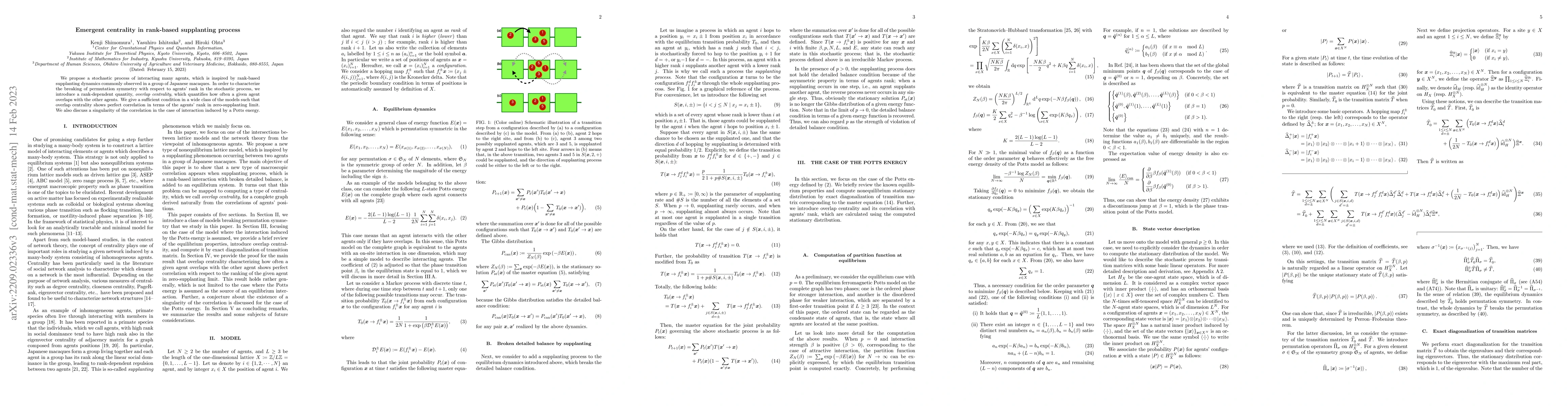 Thumbnail for Emergent centrality in rank-based supplanting process