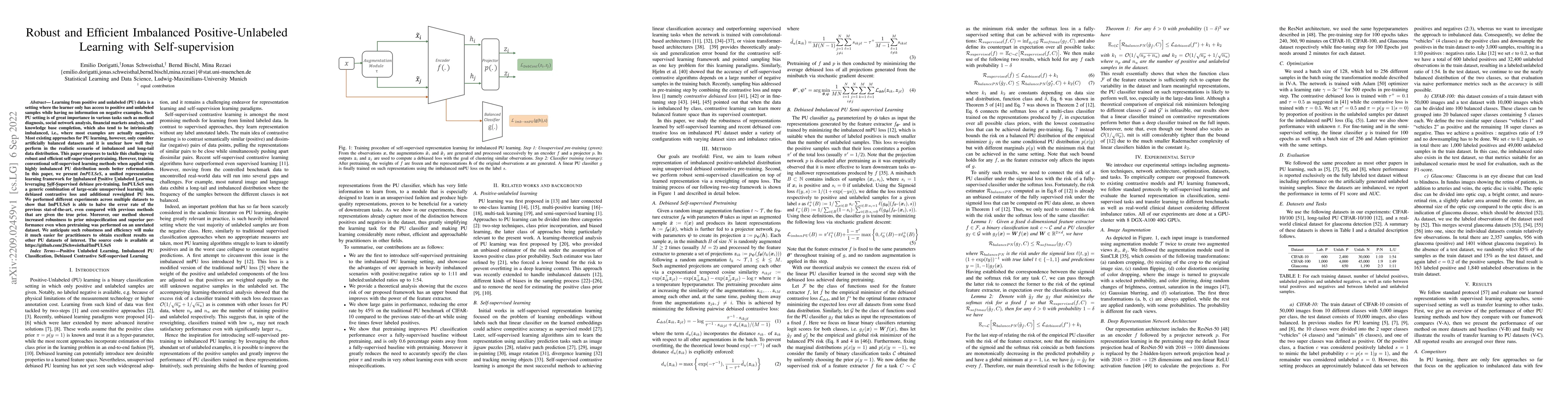Thumbnail for Robust and Efficient Imbalanced Positive-Unlabeled Learning with
  Self-supervision