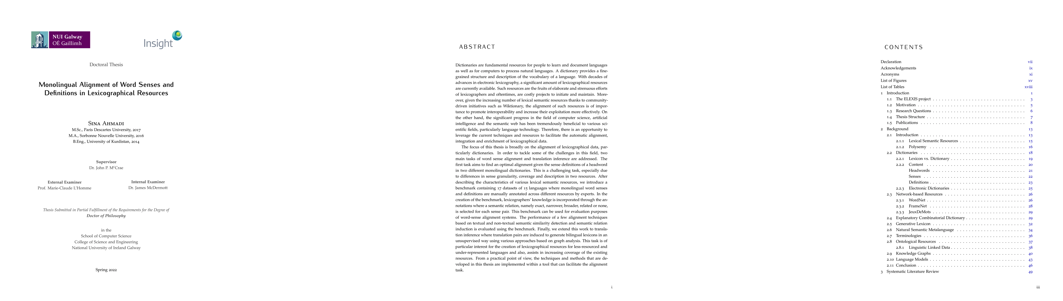 Thumbnail for Monolingual alignment of word senses and definitions in lexicographical
  resources