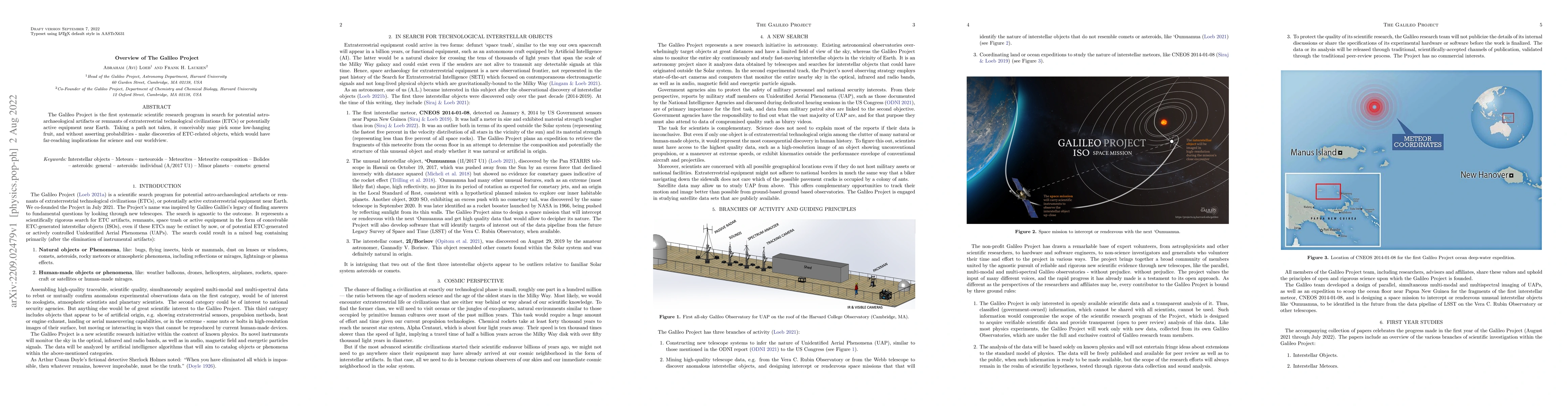 Thumbnail for Overview of the Galileo Project