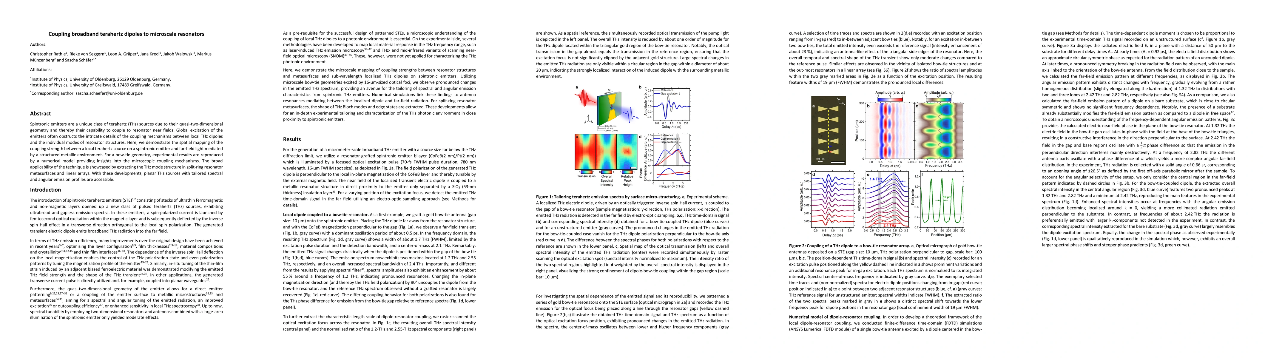 Thumbnail for Coupling broadband terahertz dipoles to microscale resonators