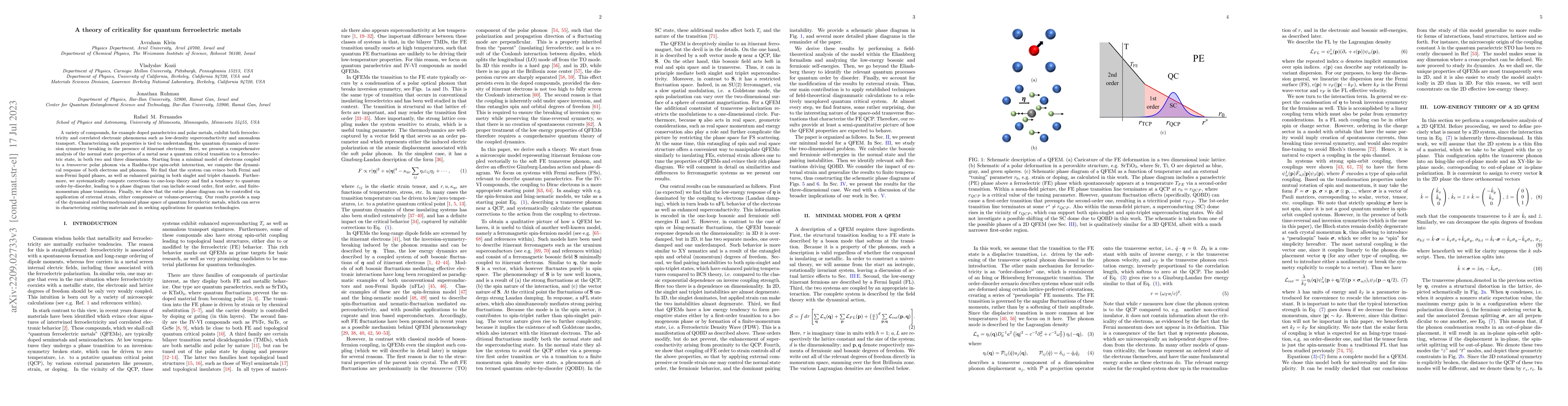 Thumbnail for A theory of criticality for quantum ferroelectric metals