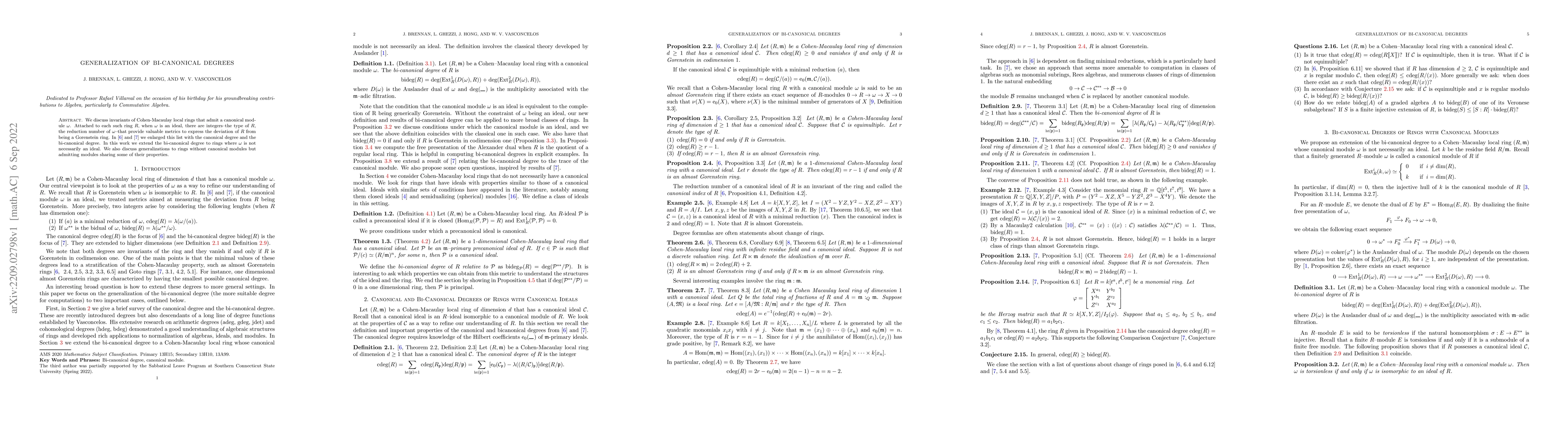 Thumbnail for Generalization of bi-canonical degrees