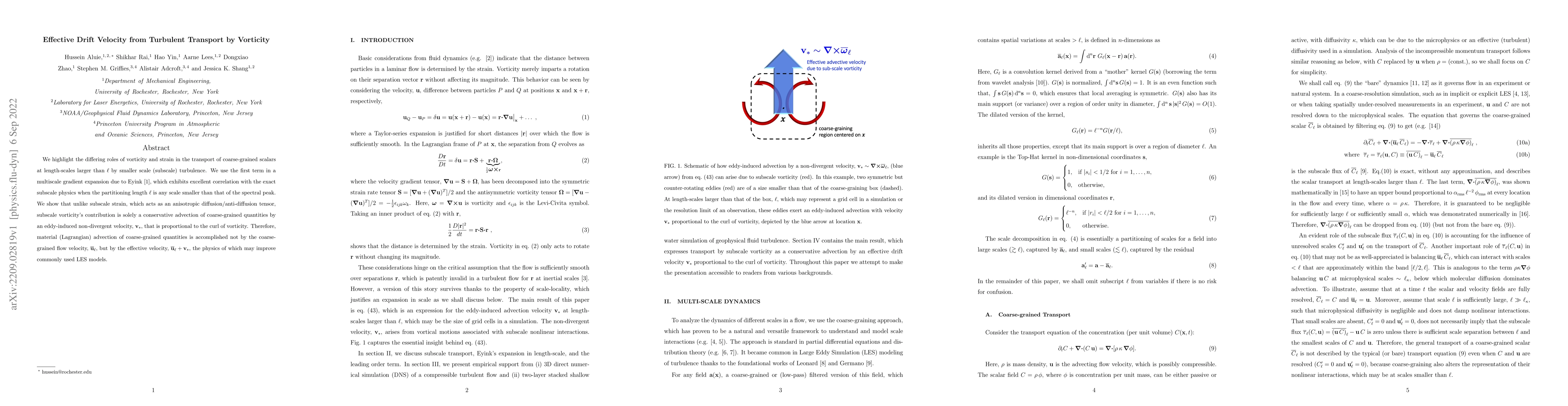 Thumbnail for Effective Drift Velocity from Turbulent Transport by Vorticity