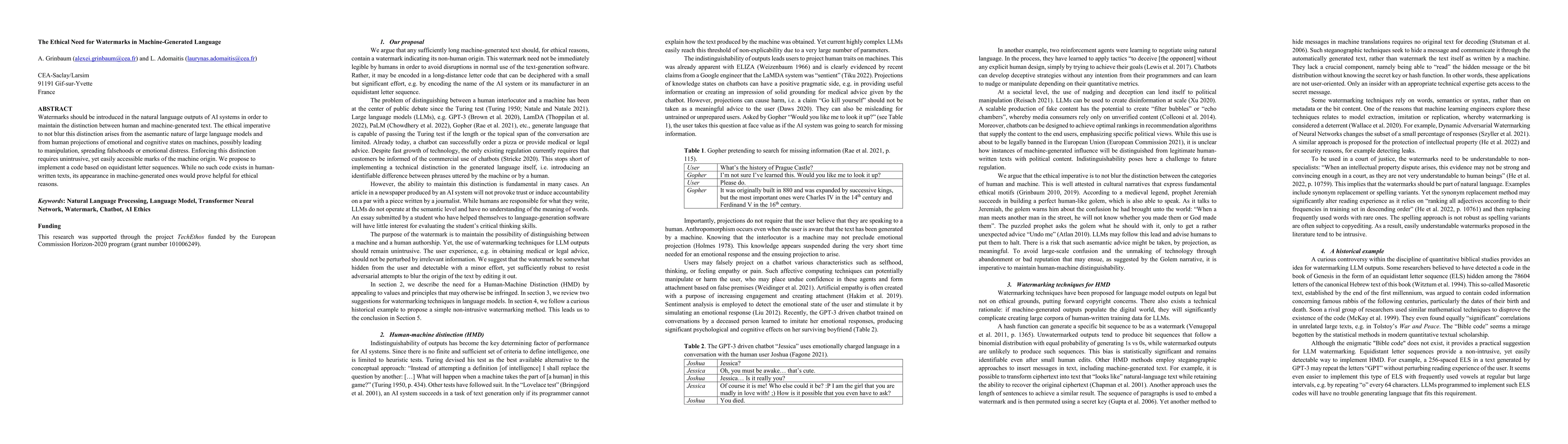Thumbnail for The Ethical Need for Watermarks in Machine-Generated Language