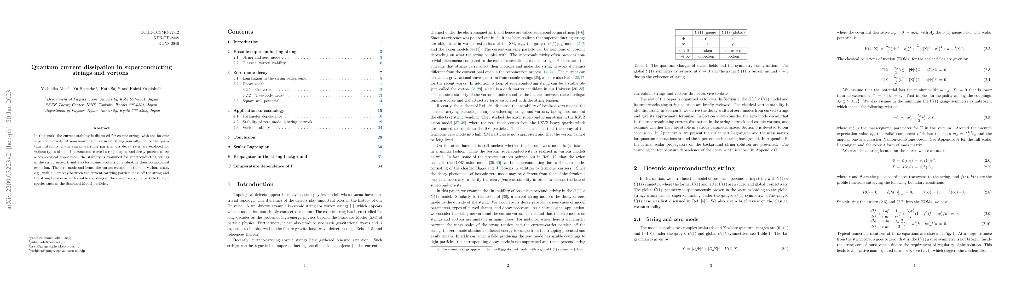 Thumbnail for Quantum current dissipation in superconducting strings and vortons