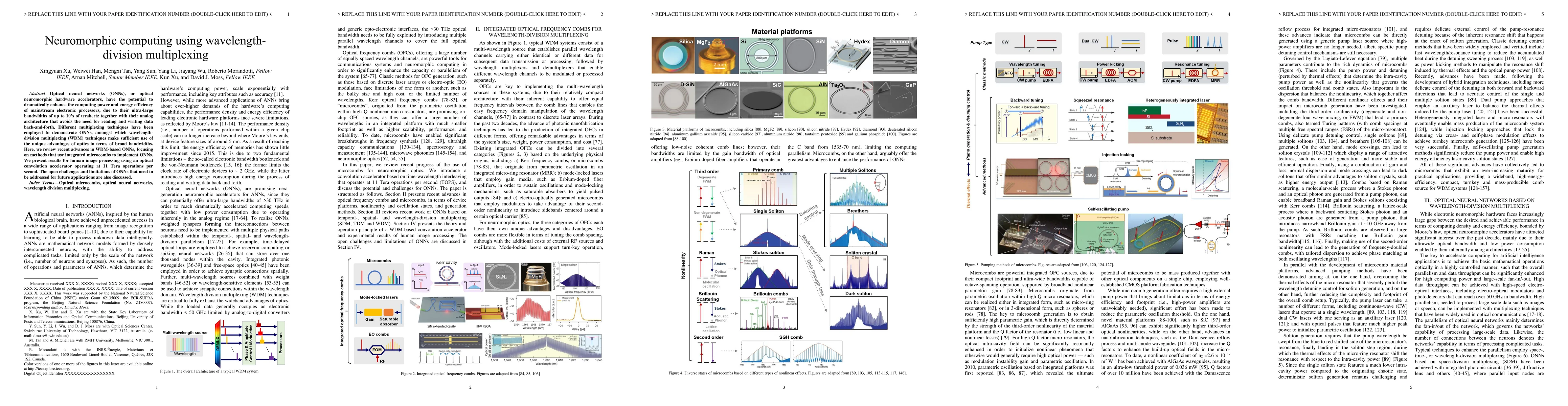 Thumbnail for Neuromorphic computing using wavelength-division multiplexing