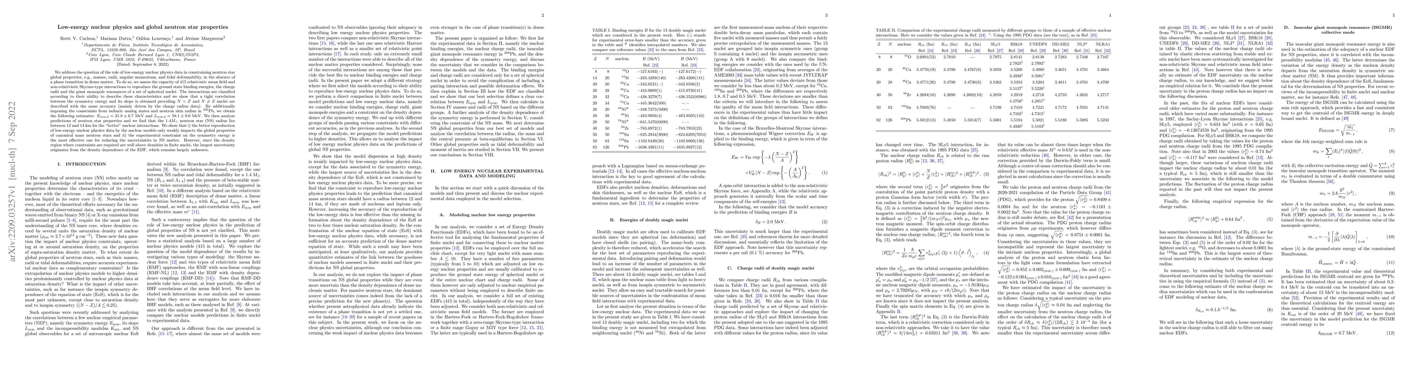 Thumbnail for Low-energy nuclear physics and global neutron star properties