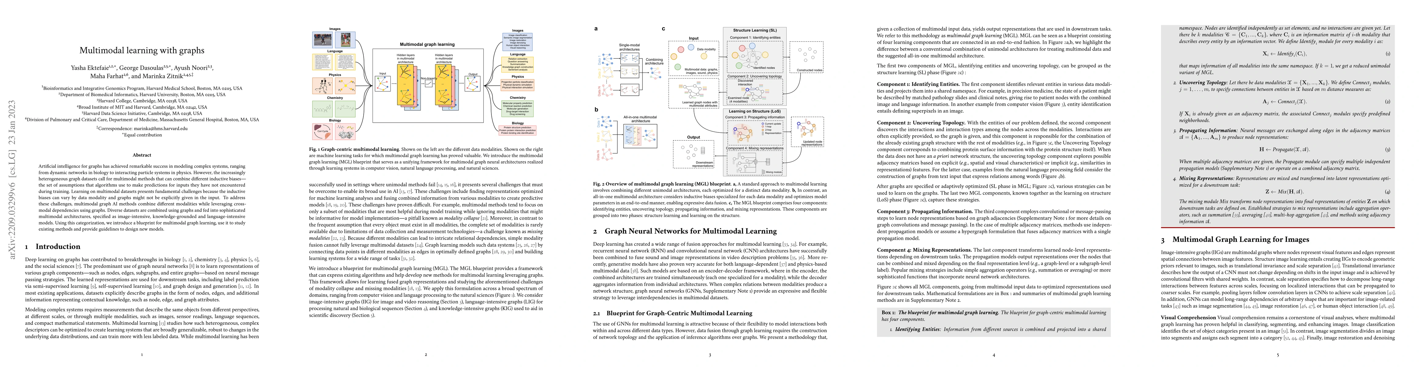 Thumbnail for Multimodal learning with graphs