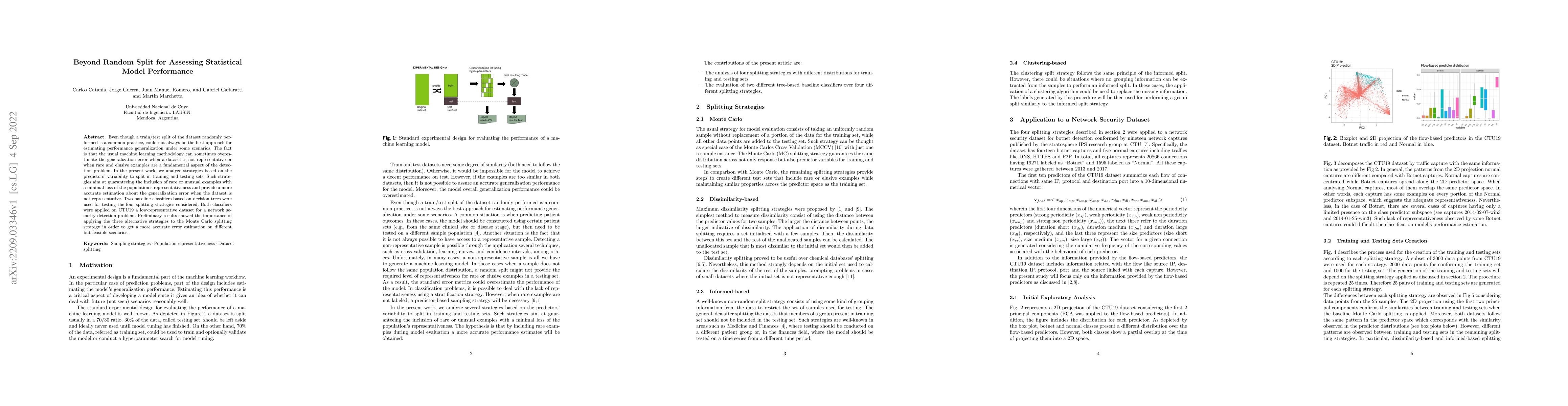 Thumbnail for Beyond Random Split for Assessing Statistical Model Performance