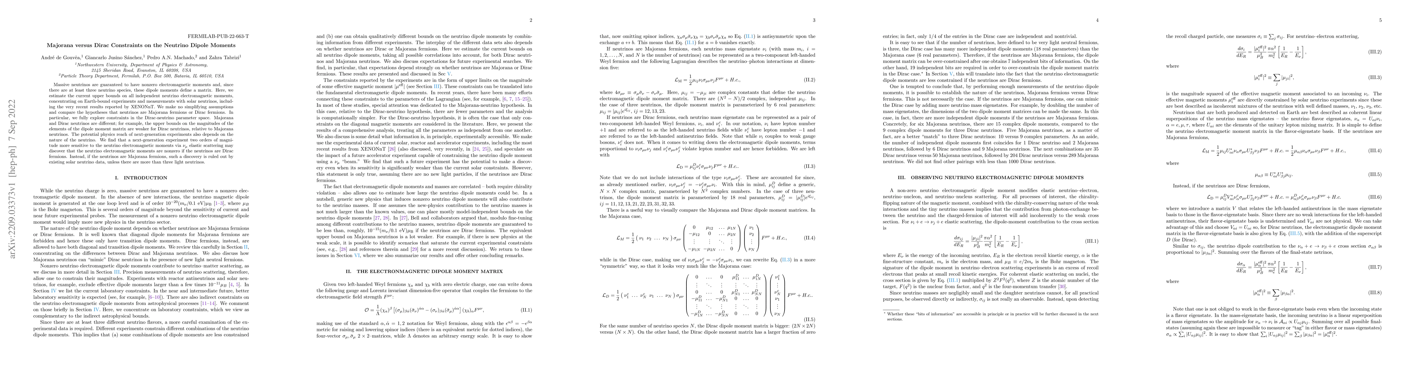 Thumbnail for Majorana versus Dirac Constraints on the Neutrino Dipole Moments