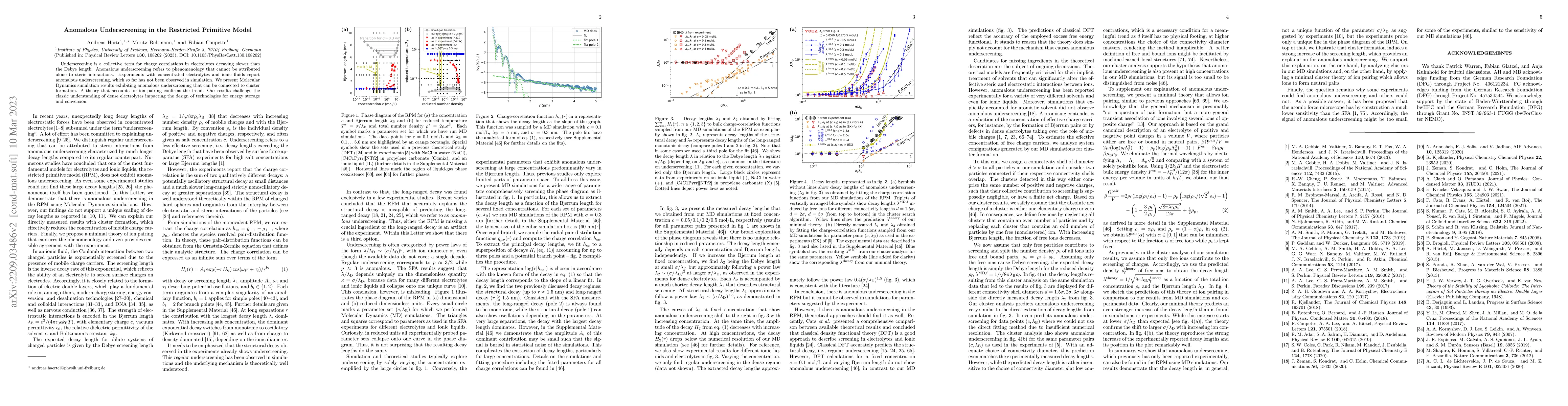 Thumbnail for Anomalous Underscreening in the Restricted Primitive Model