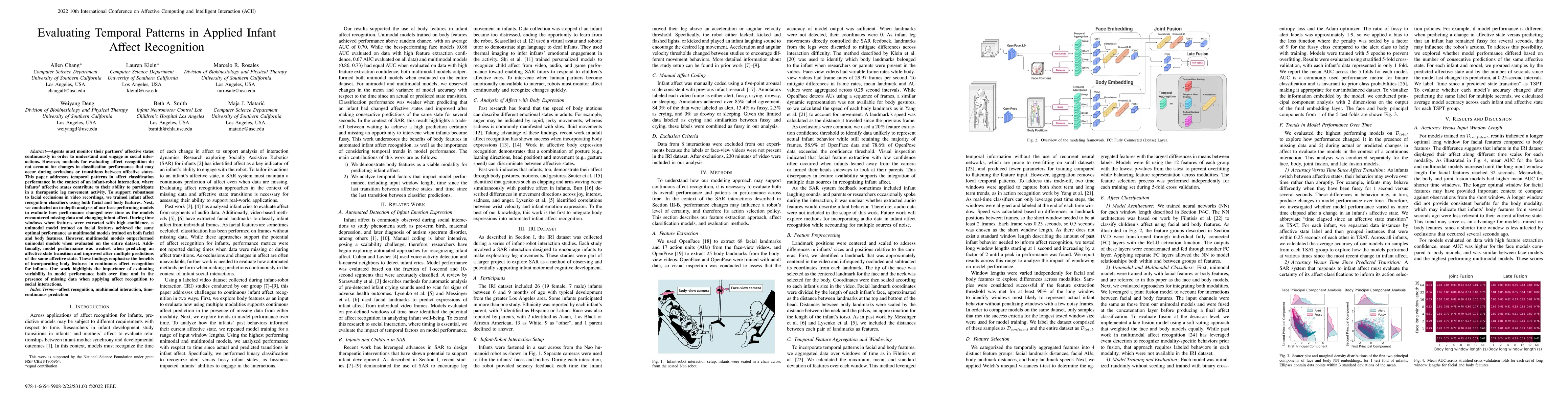 Thumbnail for Evaluating Temporal Patterns in Applied Infant Affect Recognition