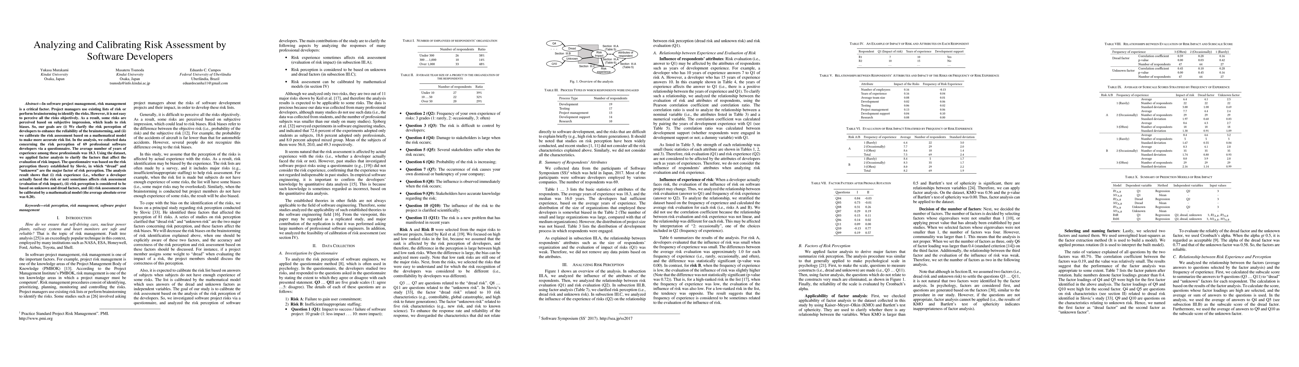 Thumbnail for Analyzing and Calibrating Risk Assessment by Software Developers