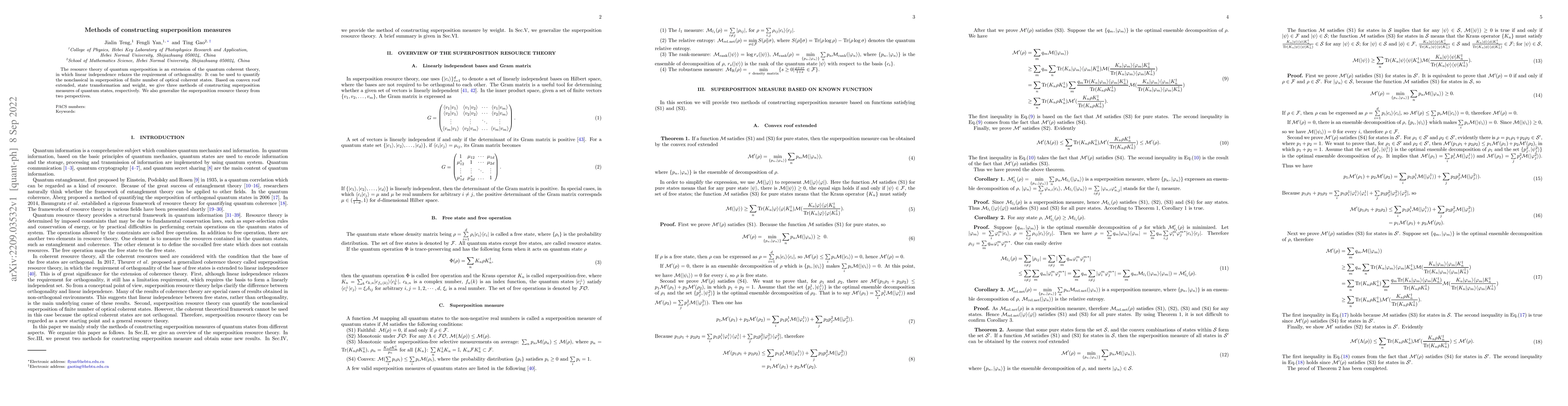 Thumbnail for Methods of constructing superposition measures