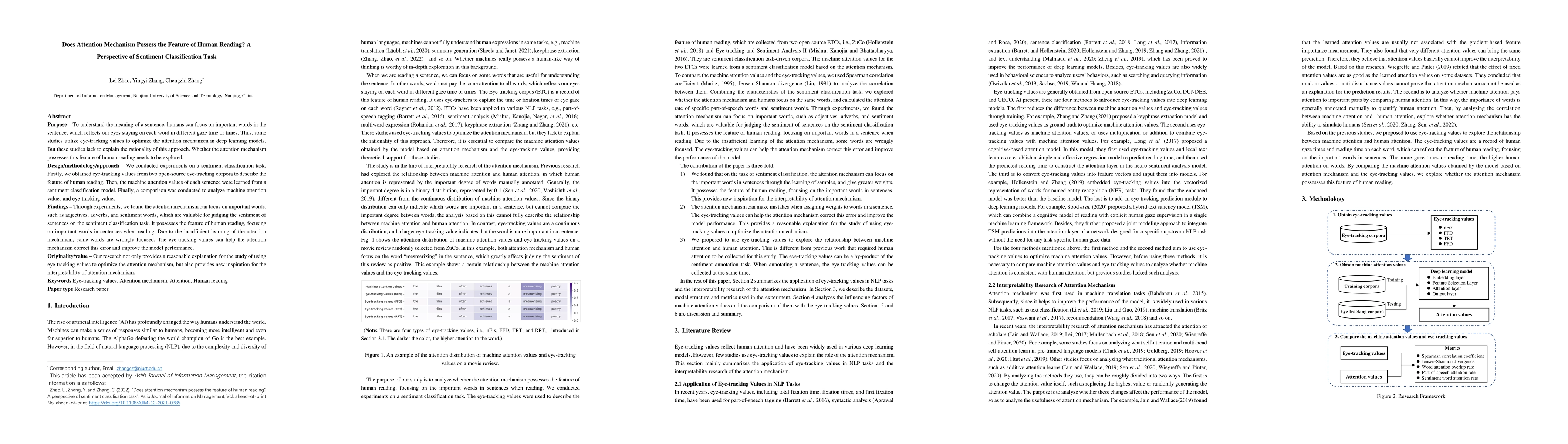 Thumbnail for Does Attention Mechanism Possess the Feature of Human Reading? A
  Perspective of Sentiment Classification Task