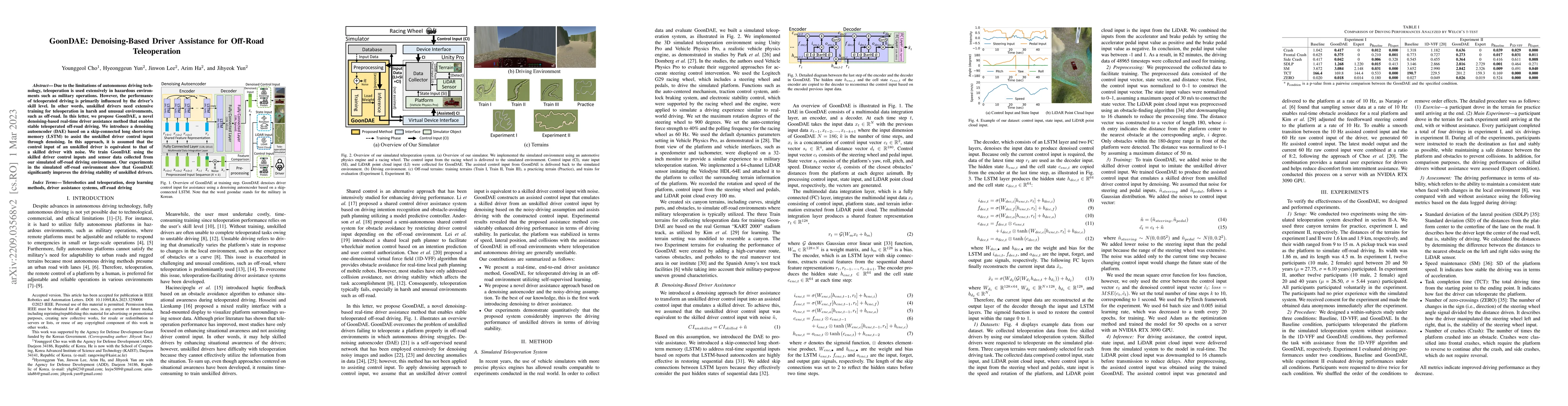 Thumbnail for GoonDAE: Denoising-Based Driver Assistance for Off-Road Teleoperation