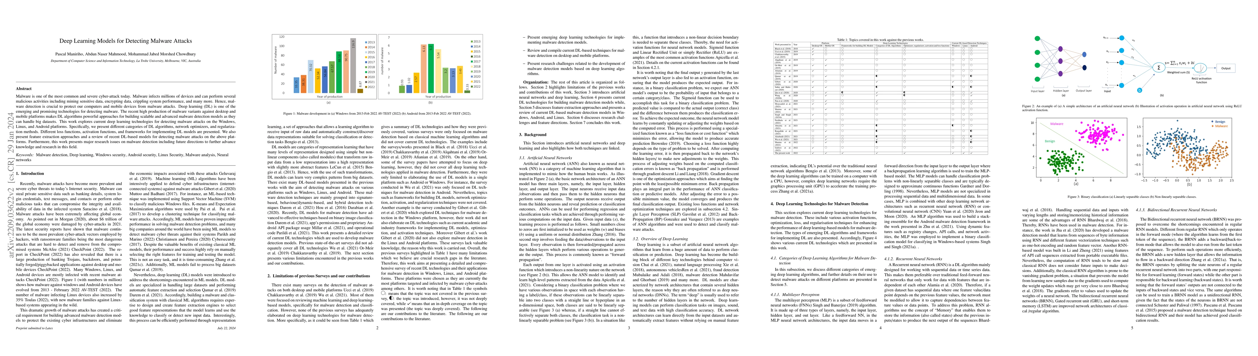 Thumbnail for Deep Learning Models for Detecting Malware Attacks