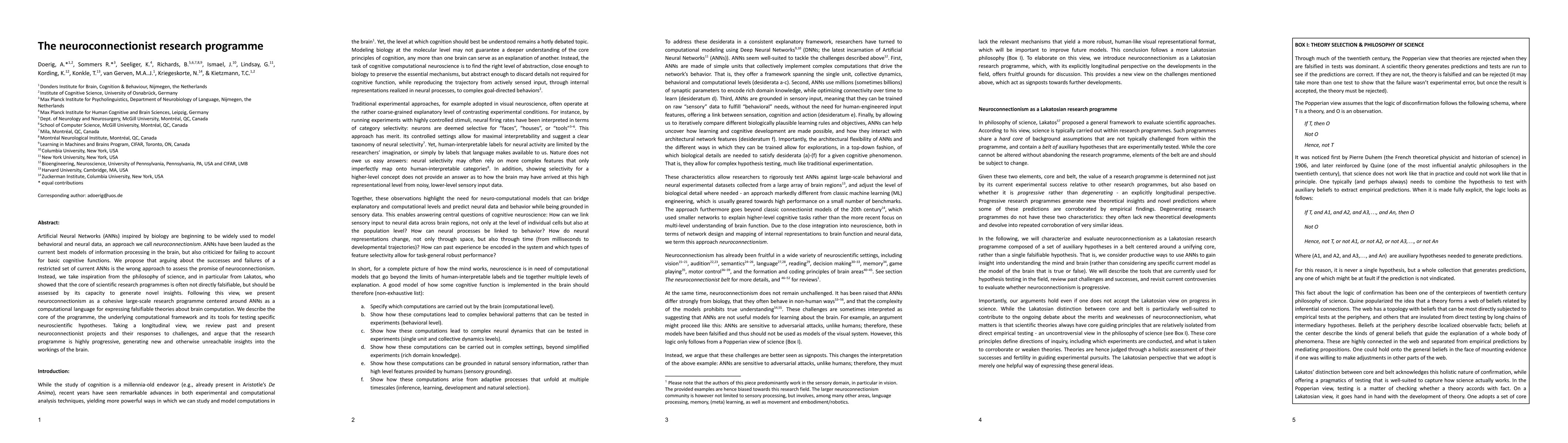 Thumbnail for The neuroconnectionist research programme