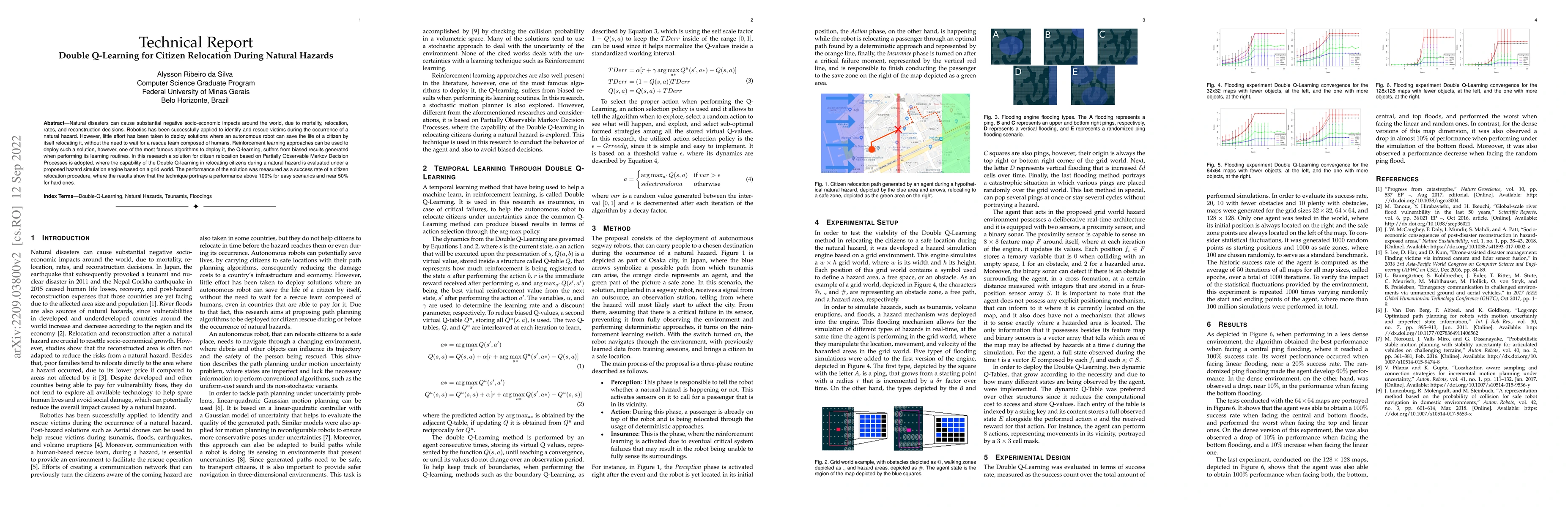 Thumbnail for Double Q-Learning for Citizen Relocation During Natural Hazards