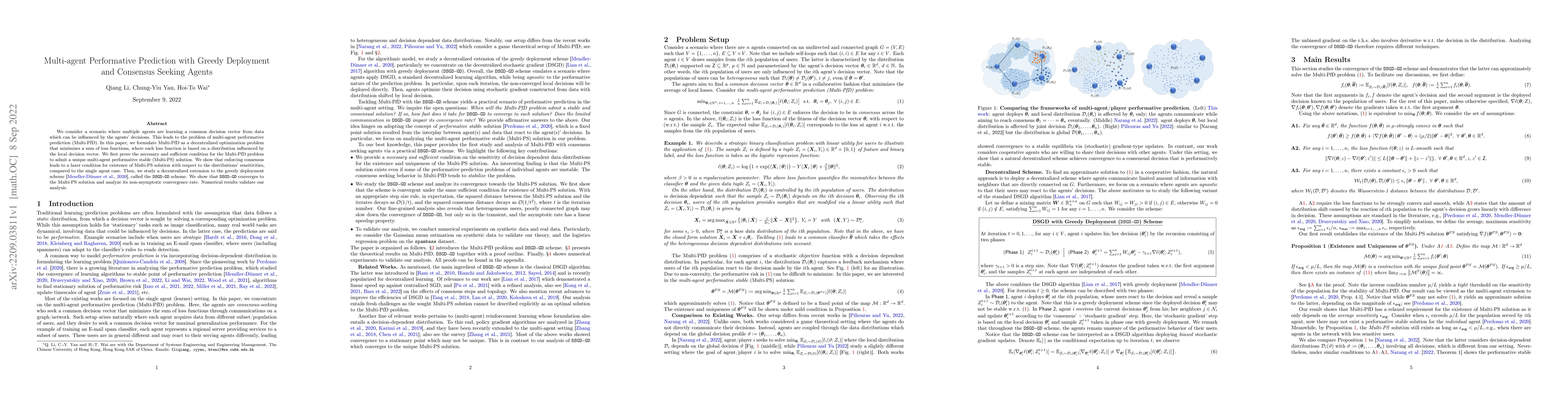 Thumbnail for Multi-agent Performative Prediction with Greedy Deployment and Consensus
  Seeking Agents
