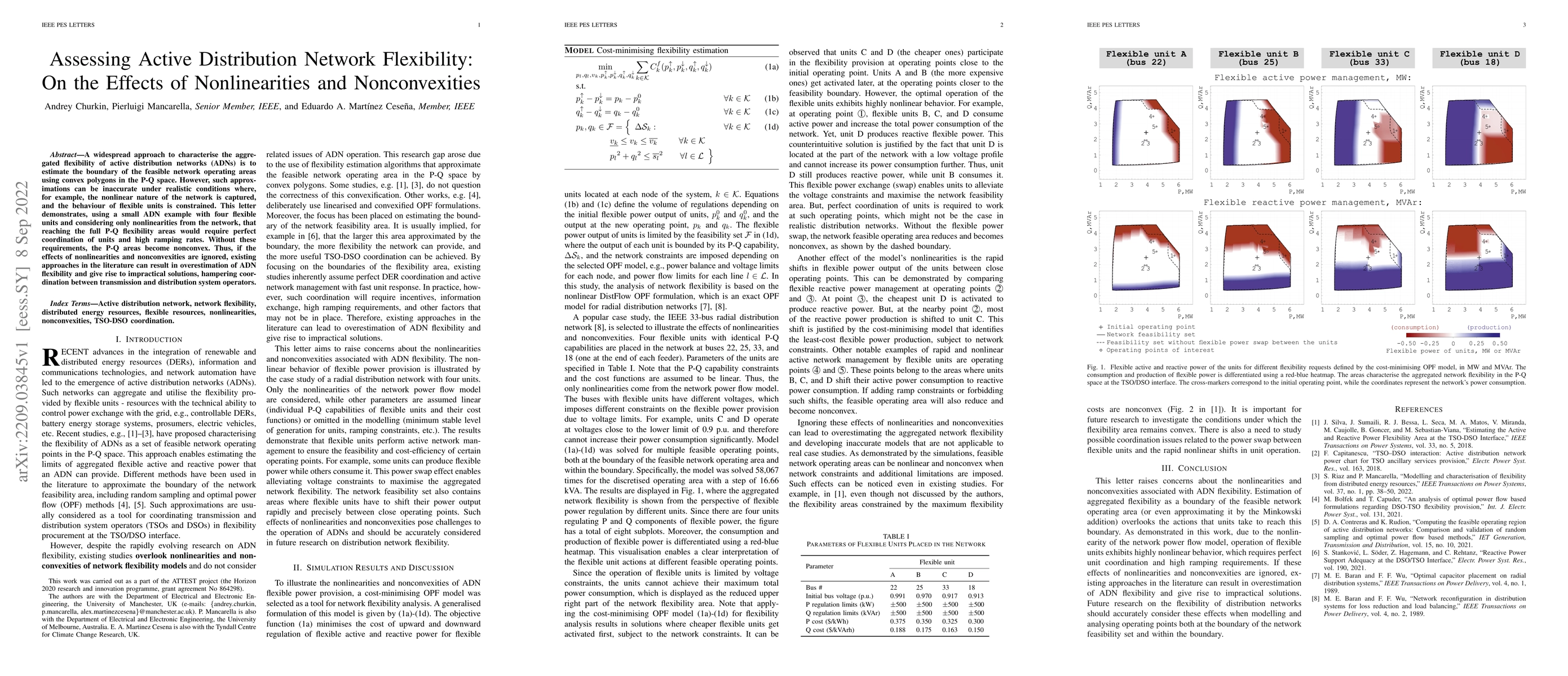 Thumbnail for Assessing Active Distribution Network Flexibility: On the Effects of
  Nonlinearities and Nonconvexities