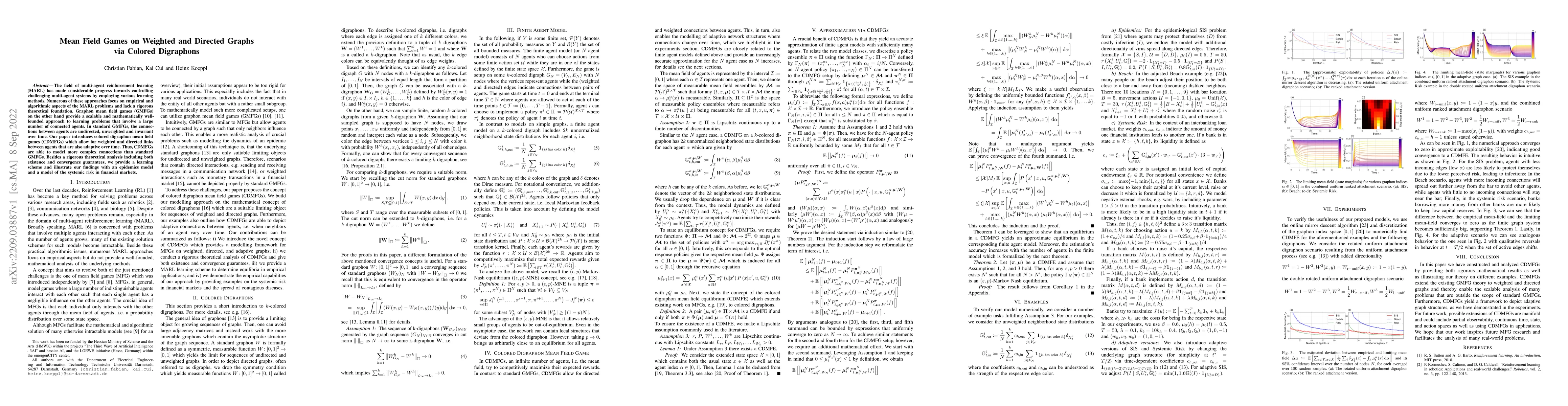 Thumbnail for Mean Field Games on Weighted and Directed Graphs via Colored Digraphons