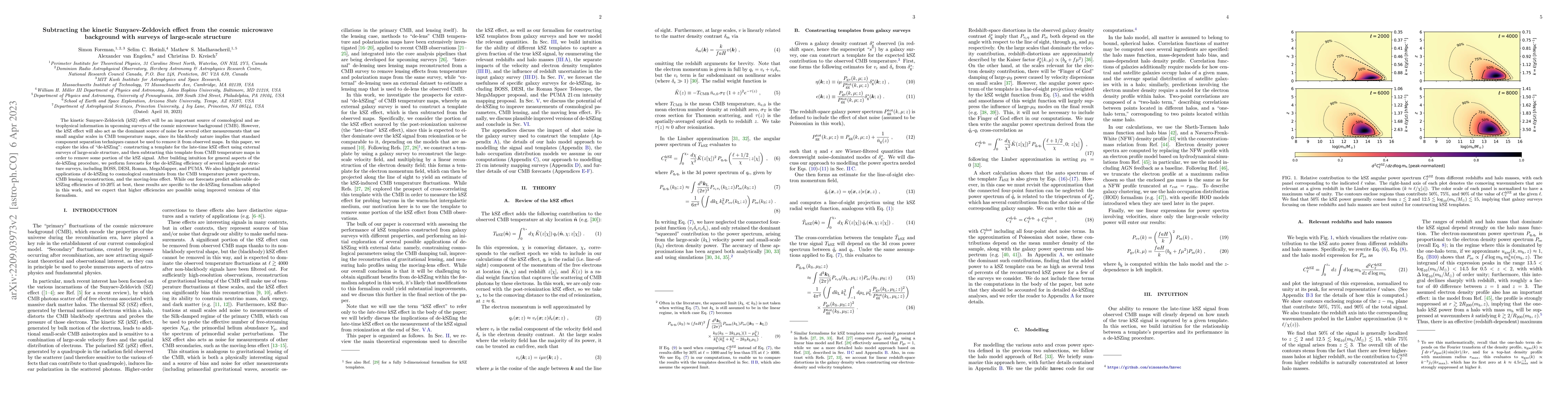 Thumbnail for Subtracting the kinetic Sunyaev-Zeldovich effect from the cosmic
  microwave background with surveys of large-scale structure