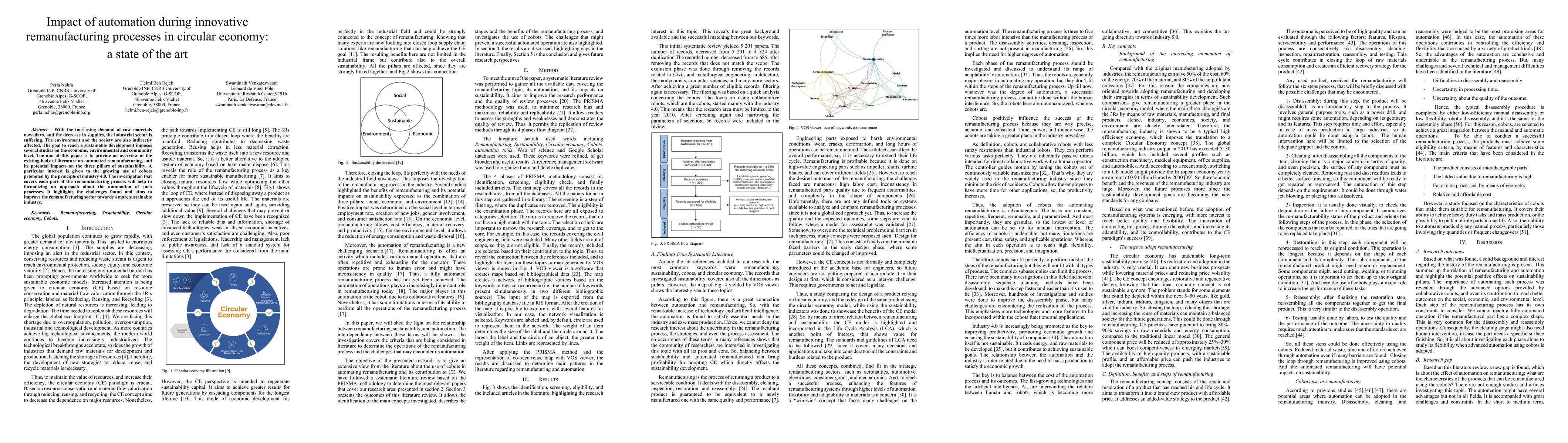 Thumbnail for Impact of automation during innovative remanufacturing processes in
  circular economy: a state of the art