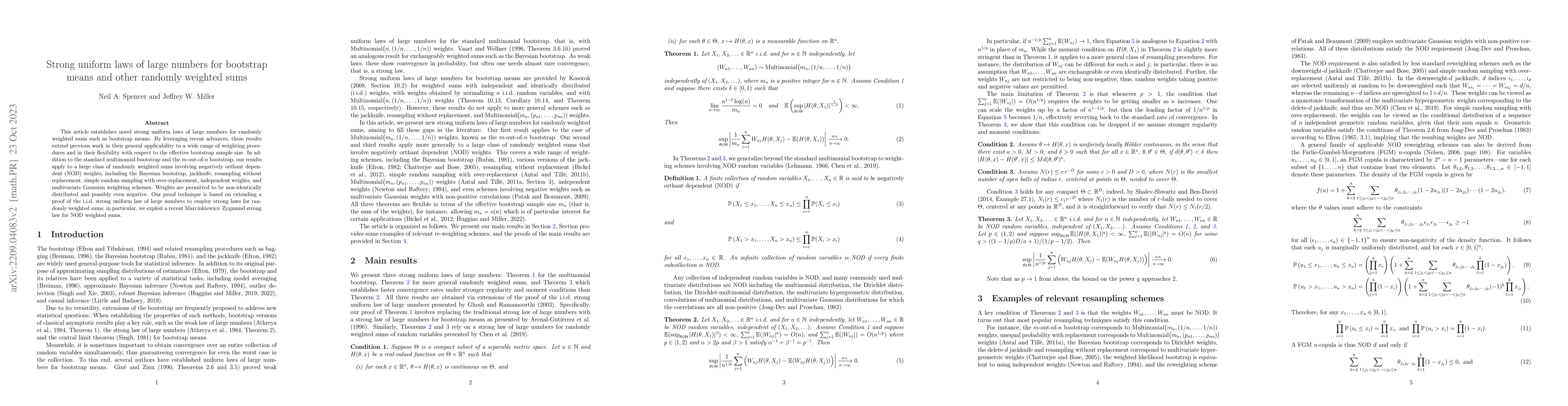 Thumbnail for Strong uniform laws of large numbers for bootstrap means and other
  randomly weighted sums