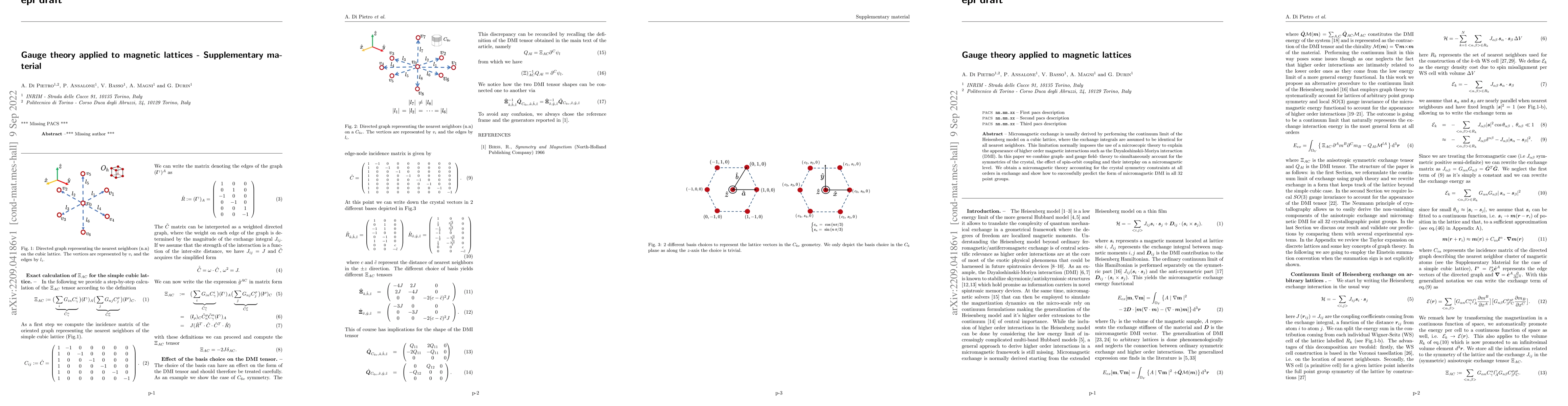 Thumbnail for Gauge theory applied to magnetic lattices